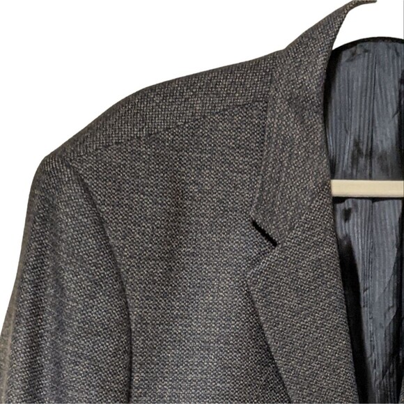 Vintage Tallia Wool 2 button tweed textured blazer sports coat men's 46R - Picture 5 of 10